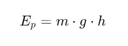 ecuacion de la energia gravitacional