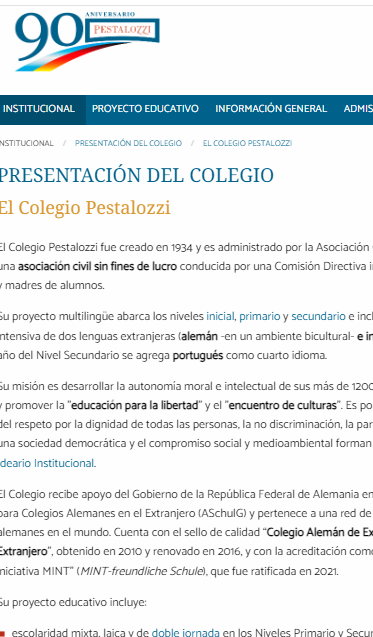 colegio pestalozzi, la mejor opcion en educacion primaria y secundaria